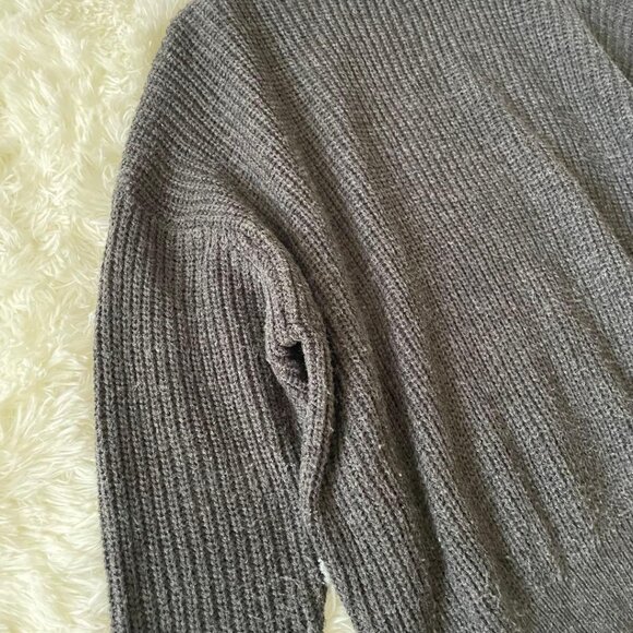 Ropit High Neck Knit Pullover Charcoal Gray - Picture 3 of 6